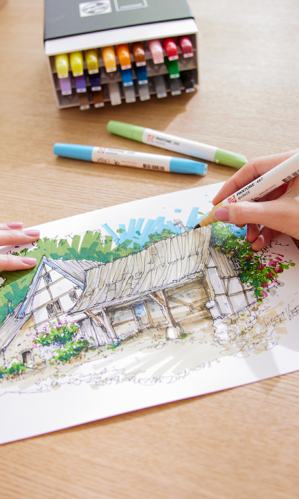 Mobilebanner Pantone RoyalTalens Markers