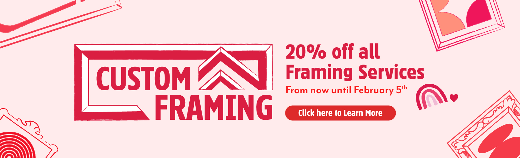 CustomFraming FlashSale WebBanner
