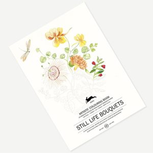 Pepin Artists' Colouring Book – Still Life Bouquets