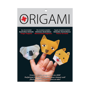 Yasutomo Origami Fold 'Ems Finger Puppets - Aussie Set