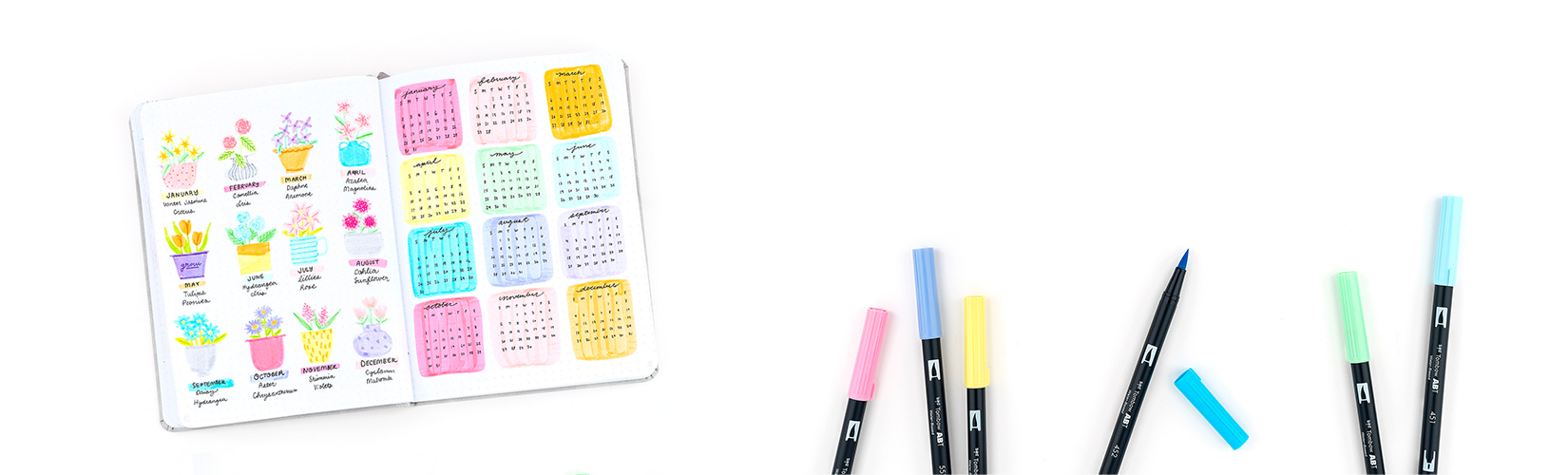 tombow dualbrush pastel 2