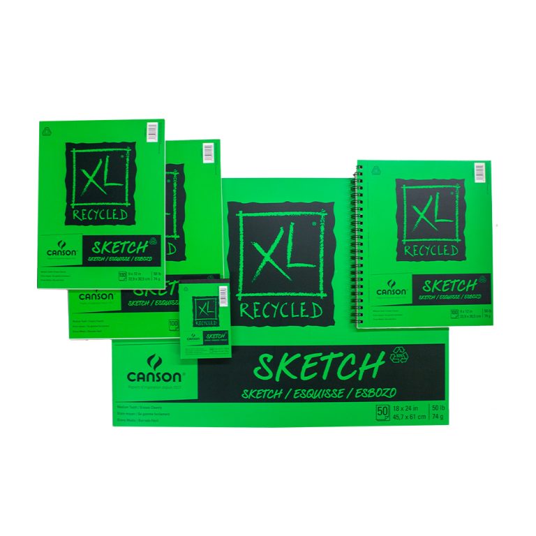 Canson XL recycled sketch pads