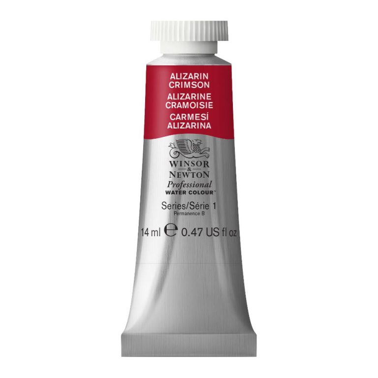 50902088 WN PROFESSIONAL WATER COLOUR TUBE 14ML ALIZARIN CRIMSON
