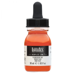 Liquitex Professional Acrylic Ink! – 30mL – Fluorescent Red