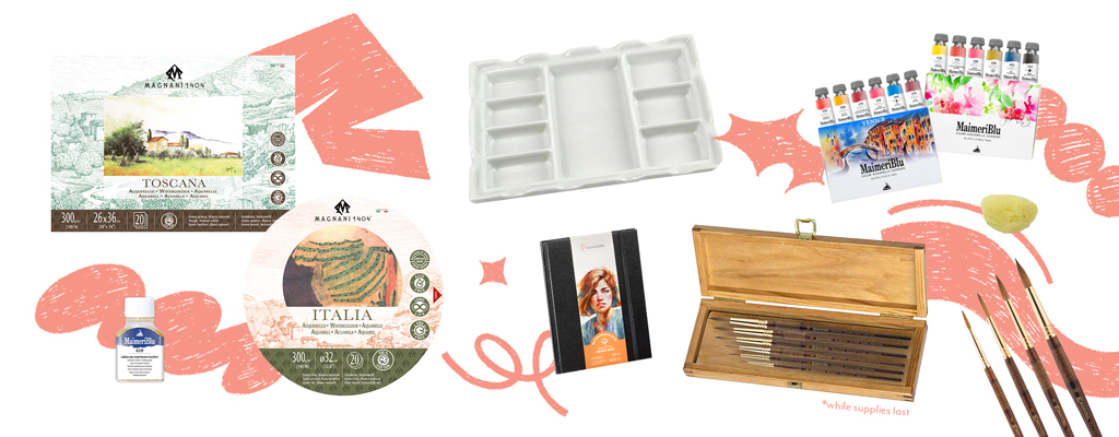 GiftGuide Watercolour FineArtist