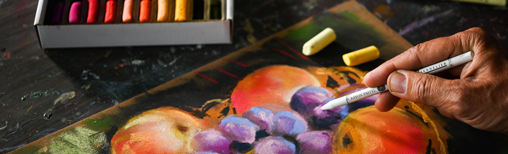 WEBbanner Sennelier PastelPencil
