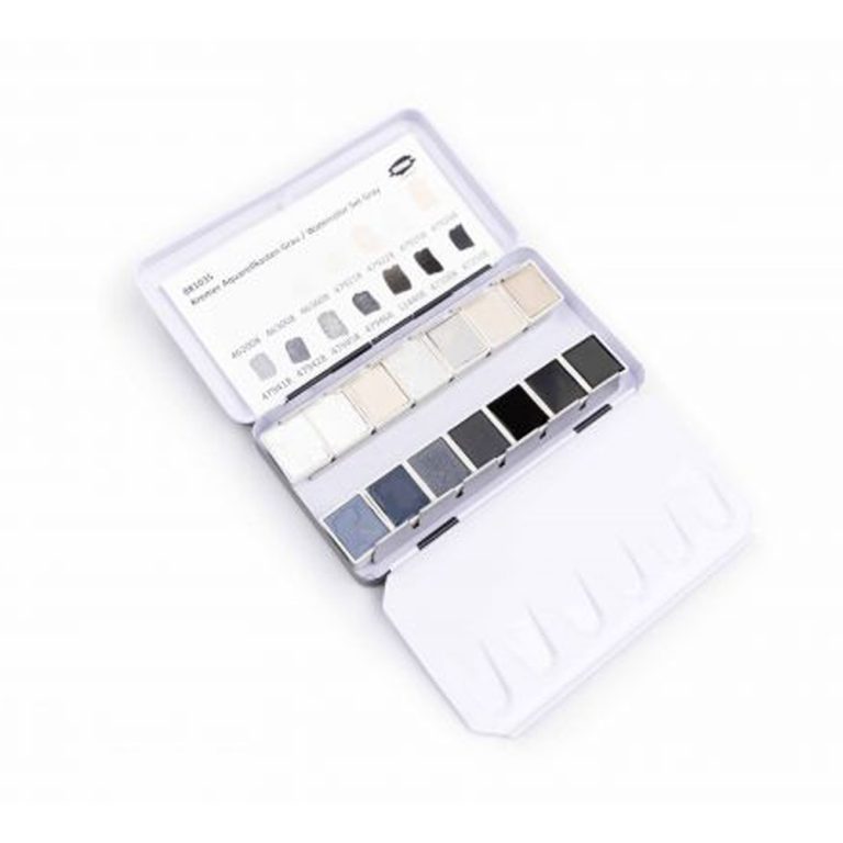 Watercolour Grey Set