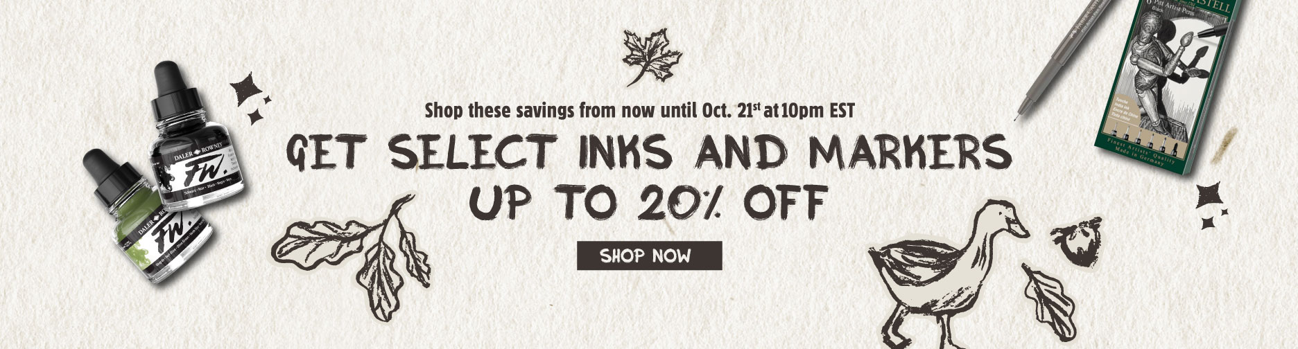 20260928 InktoberSale WebBanner