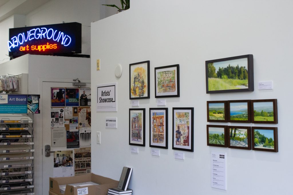 Above Ground Artists' Showcase - Sept-Nov